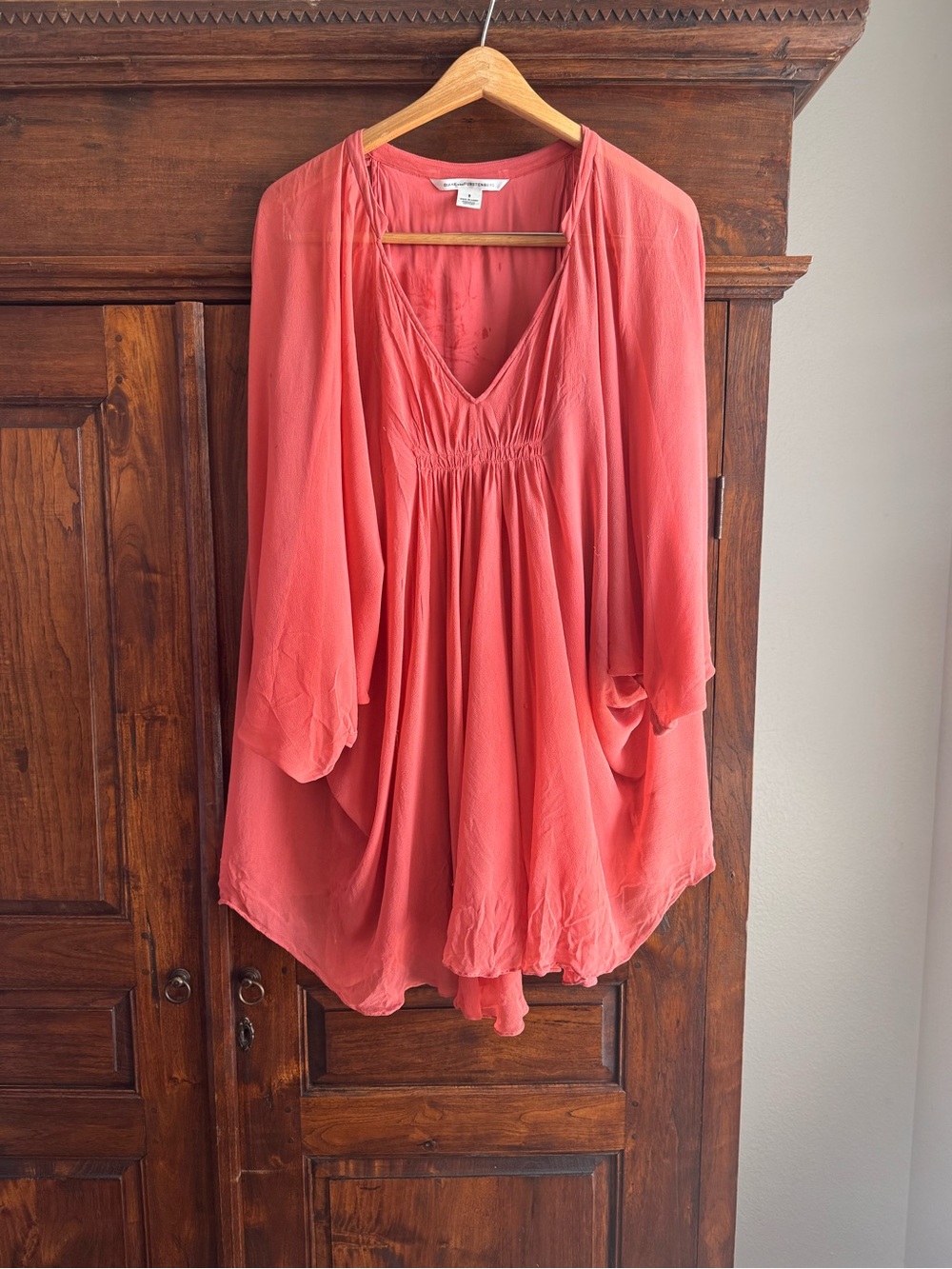 Diane Von Furstenberg fleurette silk dress